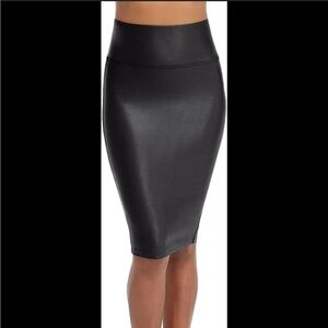 Never worn. Spanx faux skirt